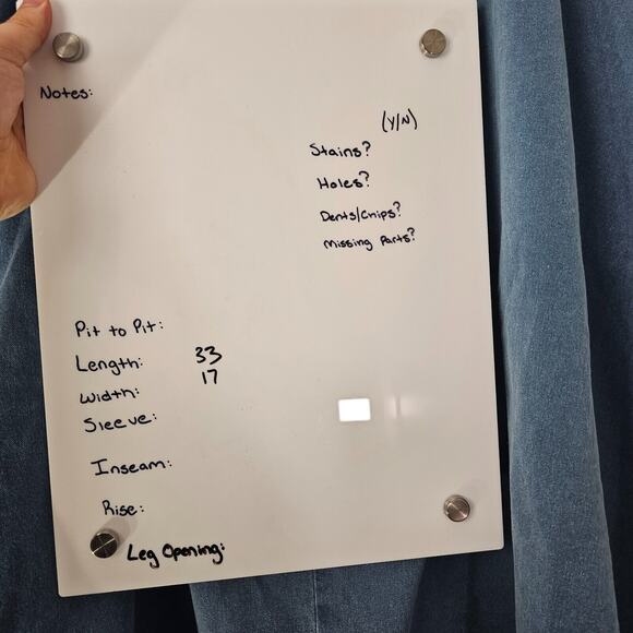 Vintage Denim Outfit 2 Piece Set Large Long Shirt Skirt Jean Blue Fall Leaf Puff - Picture 8 of 16